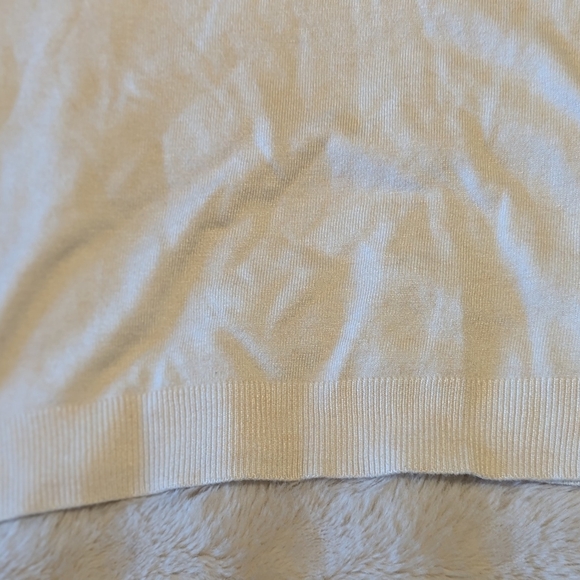 Mango Women's Cream Short Sleeve Top - Picture 5 of 5